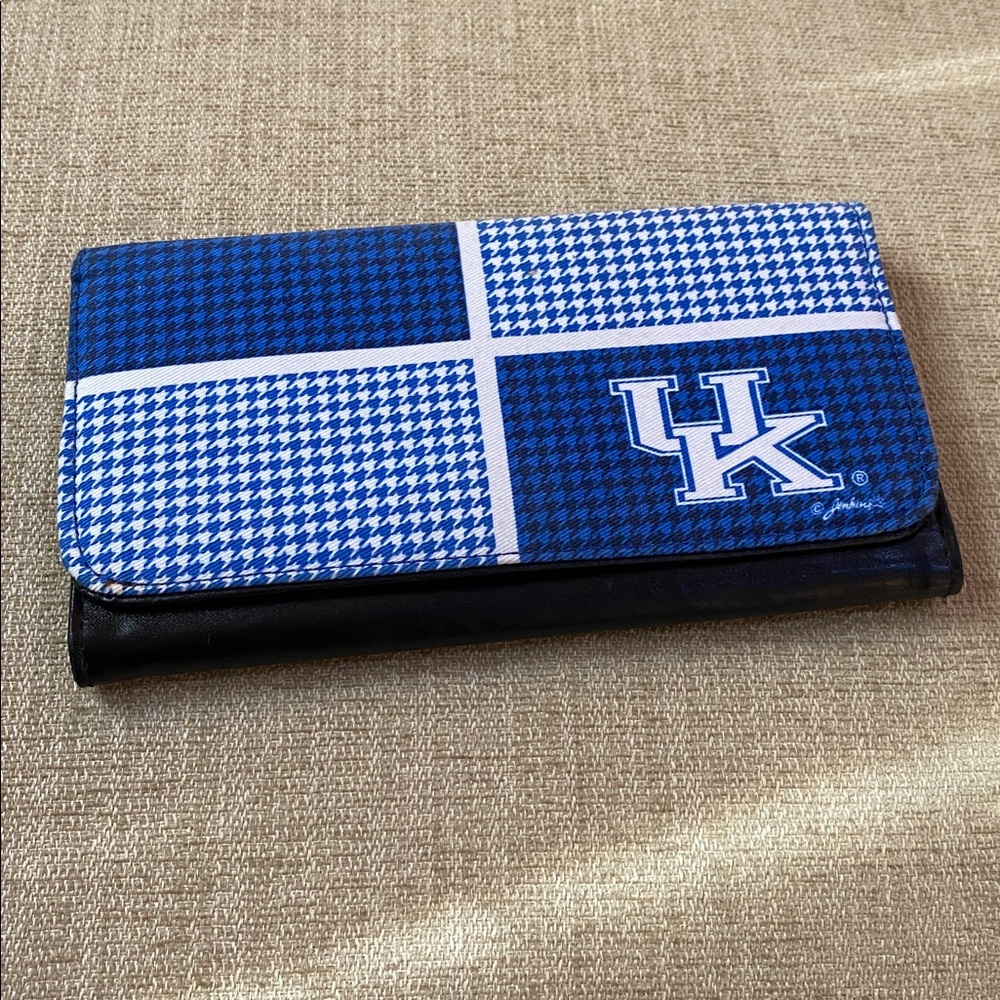 Blue and White UK Logo Wallet